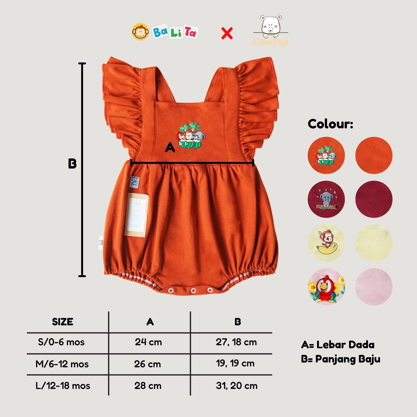 Balita Ruffle Romper